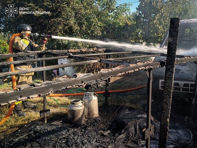Багато пожеж виникло минулої доби у громадах Миколаївщини – фото