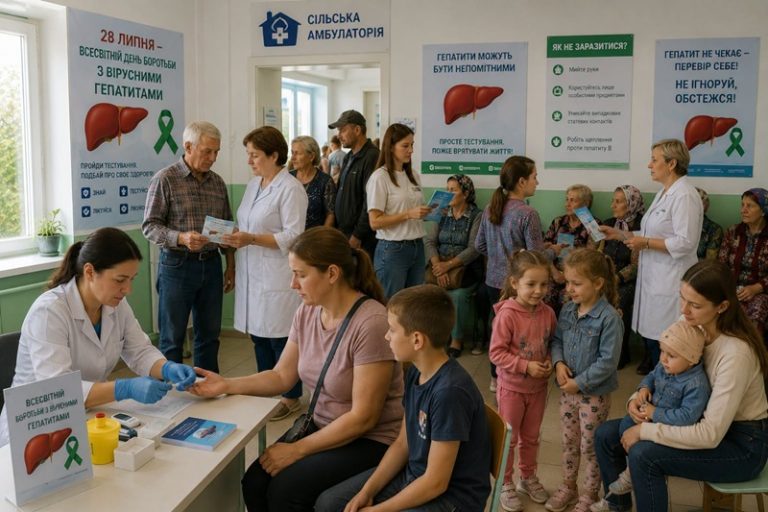 У громадах Миколаївщини провели безкоштовне експрес-тестування та обстеження