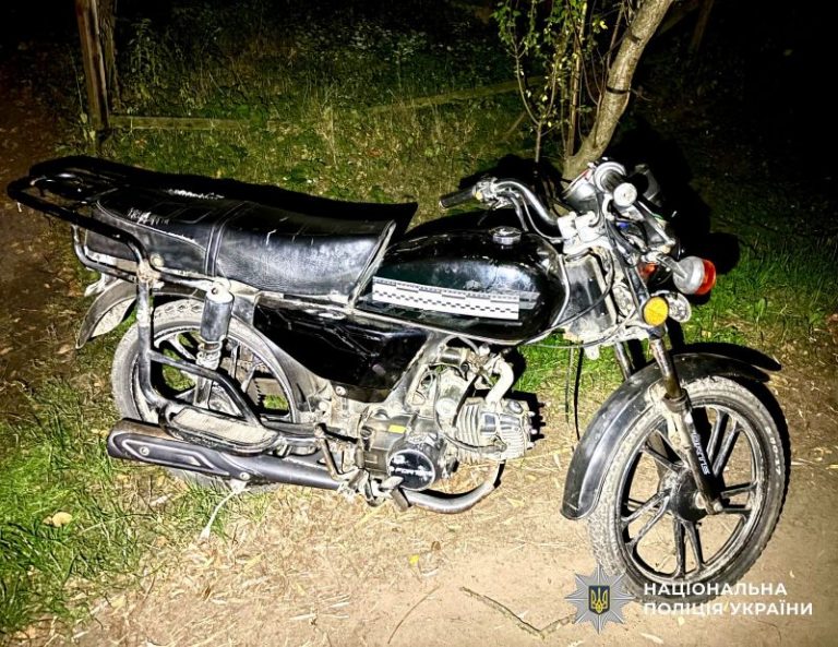 У громаді на Миколаївщині молодий чоловік викрав мотоцикл у сусідки та поїхав до іншого села